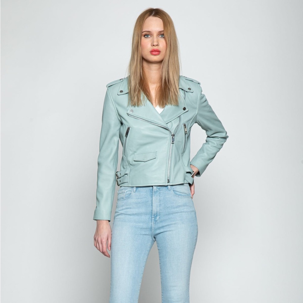Walter Baker Leather Biker Jacket S